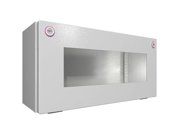 Rittal KX 1610.000 Asennuskotelo, seinäasennuskotelo 400 x 155 x 200 Teräslevy Harmaanvalkoinen (RAL 7035) 1 kpl 1 kpl