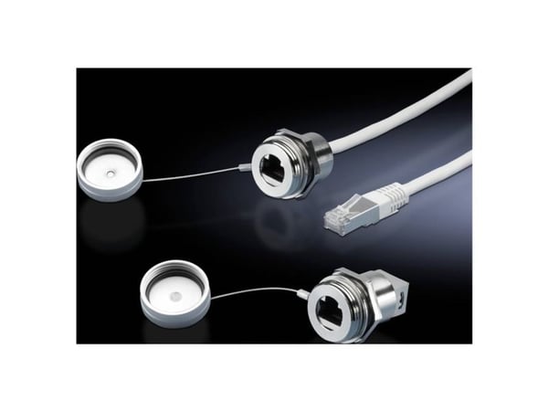 Rittal 2482.700, 0,5 m, RJ-45, RJ-45, Hvit