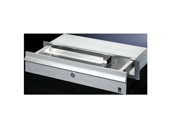 Rittal CP 6002.000, Skuffeenhet, Aluminium, Stål, Grå, 1 stk