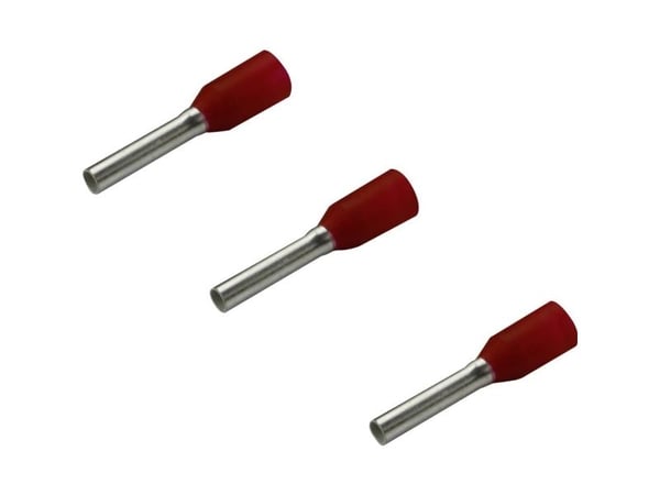 Rittal AS 4050.732, Punainen, Kupari, Polypropeeni (PP), 8 mm, 3 mm, 500 kpl
