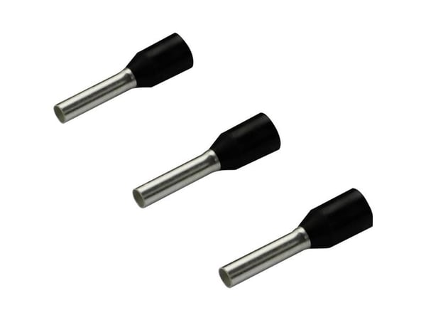 Rittal 4050.733 Kaapelikengät 1,50 mm² Osittain eristetty Musta 500 kpl