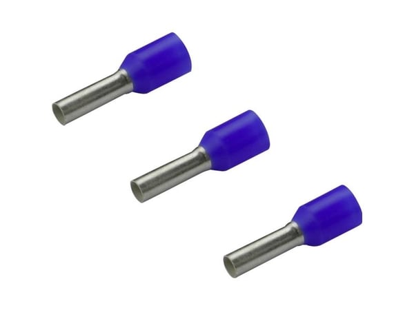 Rittal 4050.734 Kabelsko 2.50 mm² Delvist isoleret Blå 500 stk