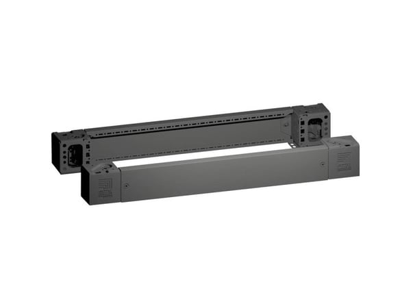 Rittal VX 8660.003, Hjørnestykke, Sort, Stål, 100 mm, 5,2 kg, 2 stykker