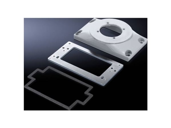 Rittal CP 6212.540, Aluminium, Stål, Hvit