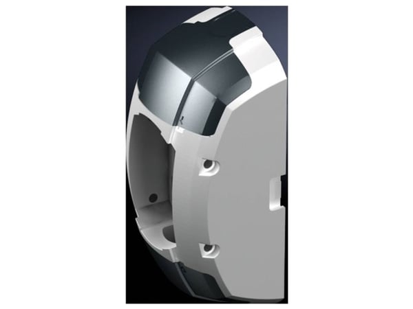 Rittal CP 6212.800, Støpt aluminium, Plast, Hvit