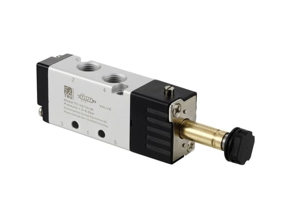 TRU COMPONENTS Solenoidiventtiili TC-12772444 TC-V5110-06 G 1/8 1 kpl