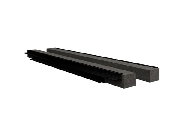Rittal VX 8618.804, Kabelinngang, Polyvinylklorid (PVC), Sort, 4 stykker, 440 g
