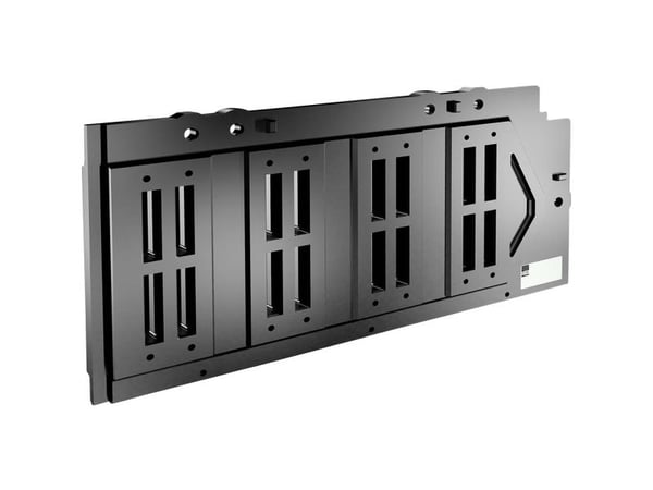 Rittal SV 9686.040, Samleskinnesett, Duroplast, Sort, 2 stk, 3,6 kg