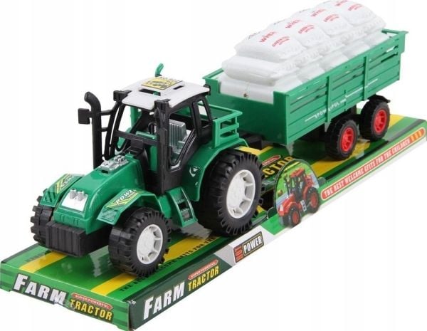 Trifox traktor med henger og korn A-0723 73574