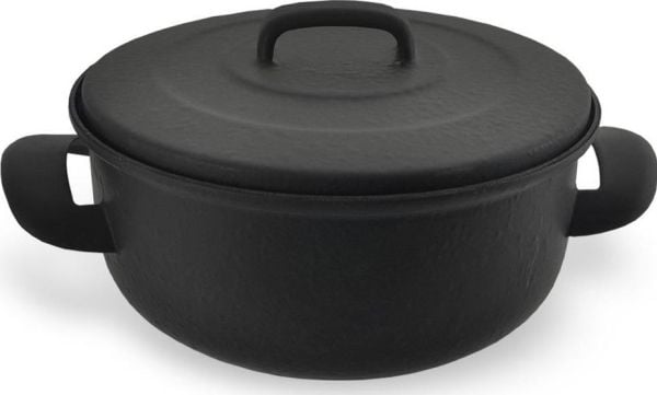 Belis emaljert gryte Ø20 cm 3L tsjekkisk støpejern universal