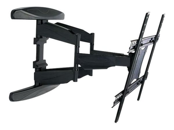 TECHly - Monteringssett (fullt bevegelig veggfeste) - for flatpanel - svart - skjermstørrelse: 40"-80" - veggmonterbar