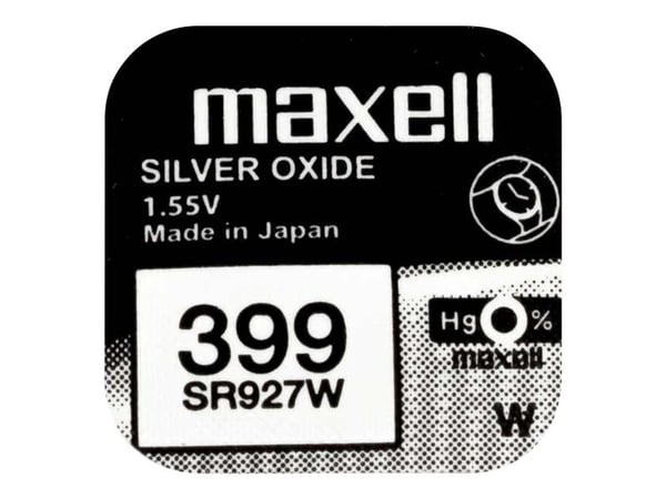 Maxell 18289800, Single-use battery, SR927W, Sølvoxid (S), 1,55 V, 1 stk, 60 mAh