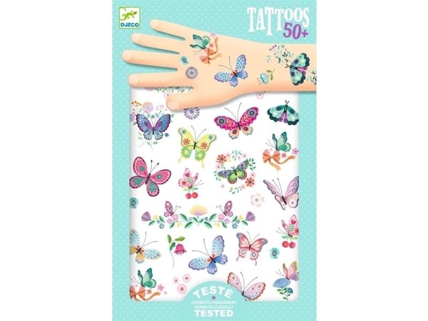 TOY TATTOOS BUTTERFLIES 2, LOK DJ09249