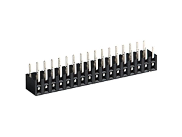 Molex Sisäänrakennettu pistorasiakisko (vakio) Napojen kokonaismäärä 18 Ristikon mitta: 2,00 mm 872641852 1 kpl Putki