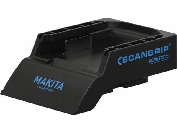 Scangrip Connector Makita - Suunniteltu 18V akkupakettien lataamiseen Connect lamppujen päälle