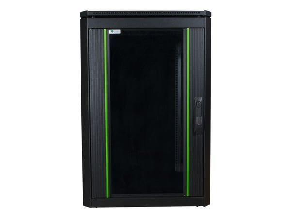 Lanview by Logon - Rack skap - 600 x 1000 mm, data line - free-standing - svart, RAL 9005 - 20U - 19"