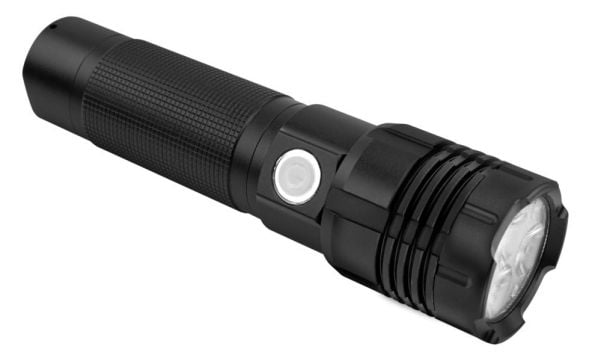 Ansmann Pro 3000R, Lommelykt, Sort, Aluminium, Knapper, IP67, -20 - 25 °C