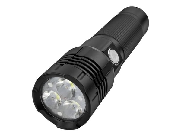 Ansmann Pro 3000R, Lommelykt, Sort, Aluminium, Knapper, IP67, -20 - 25 °C