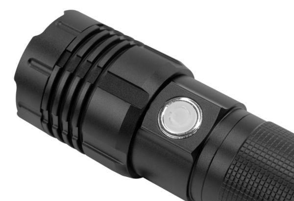 Ansmann Pro 3000R, Lommelykt, Sort, Aluminium, Knapper, IP67, -20 - 25 °C