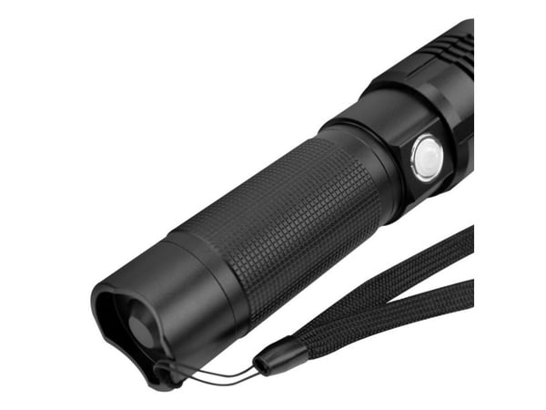 Ansmann Pro 3000R, Lommelykt, Sort, Aluminium, Knapper, IP67, -20 - 25 °C