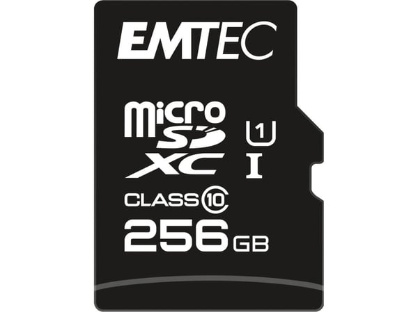 Emtec mSD 256GB UHS-I U1 EliteGold (ECMSDM256GXC10GP)