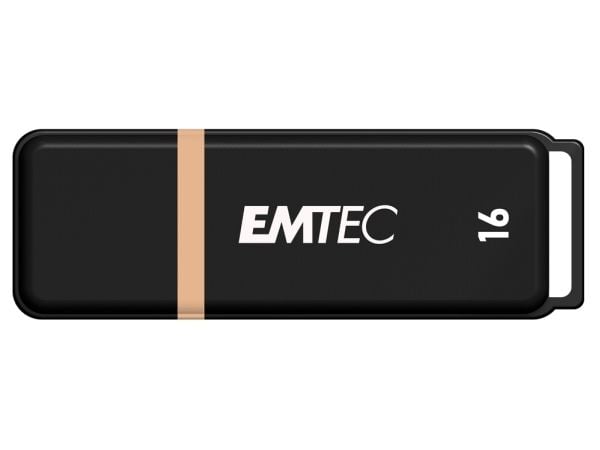 EMTEC K100 - USB-flashstasjon - 16 GB - USB 2.0 (en pakke 10)
