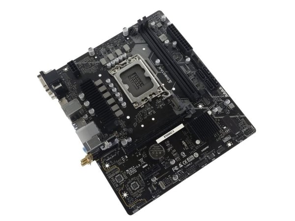 Biostar B760MX2-E - Moderkort - LGA1700-uttag - USB 3.2 Gen 1 - HD-ljud (8 kanaler)