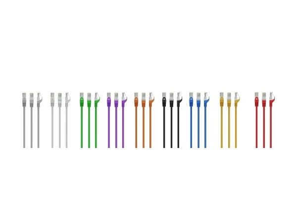 Cablexpert - Liitäntäjohto - RJ-45 (uros) RJ-45 (uros) - 1,5 m - 6,2 mm - UTP - CAT 6 - muotoiltu, mutkaton - musta