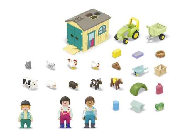 Playmobil 71656, Gård, 1,5 år, flerfarget, plast