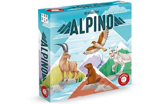 Piatnik Alpino, Brettspill, Familie, 8 år, 20 min