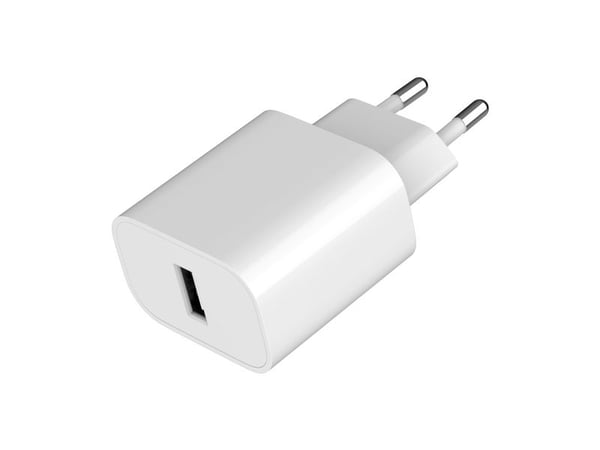 Gembird - Strömadapter - universell - 12 Watt - 2.4 A (USB) - vit
