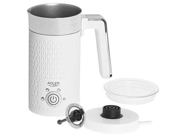 Adler AD 4494, Automatisk, Metallisk, Hvit, 130 ml, 300 ml, 0,3 l, Varm & Kald