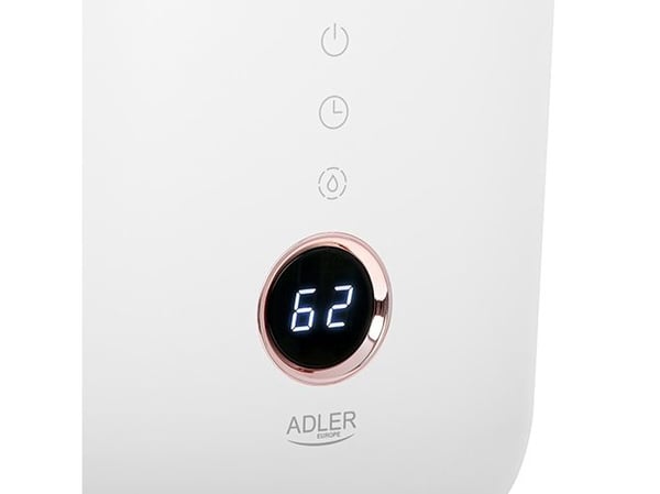 Adler AD 7972, Hvit, Sort, LED, Bord, Gulv, 1,4 m, Tidtaker
