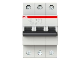 ABB Katkaisija SH203-B20 3P B 20A 2CDS213001R0205