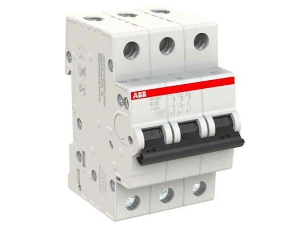 ABB Katkaisija SH203-B20 3P B 20A 2CDS213001R0205