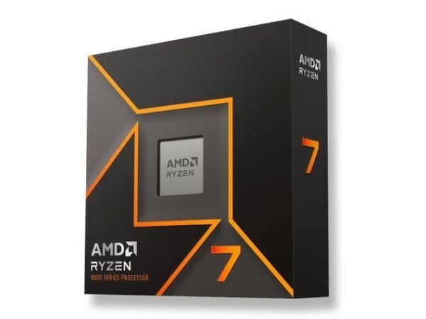 AMD Ryzen 7 9700X - 3.8 GHz - 8-core - 16 tråder - 32 MB cache - Socket AM5 - PIB/WOF