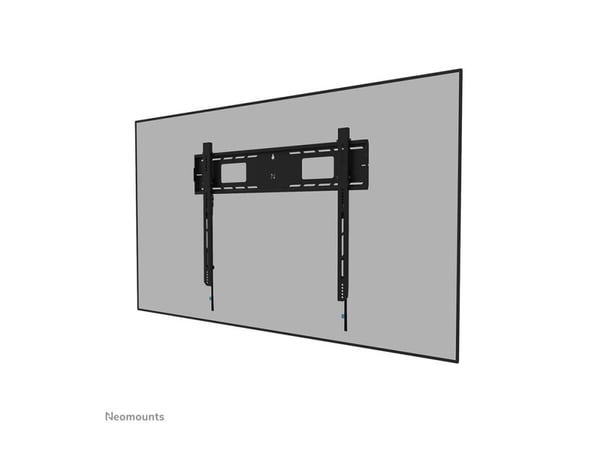 Neomounts LEVEL-750 - Monteringssett - for TV - tungt arbeid - låsbar - stål - svart - skjermstørrelse: 55"-98" - veggmonterbar
