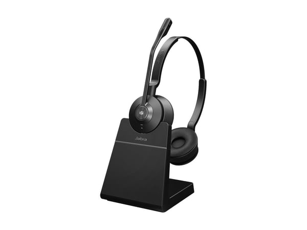 Jabra Engage 55 SE Stereo (Low Power) - Headset - på örat - DECT - trådlös - USB-A via DECT-adapter - Certifierad för Microsoft-teams