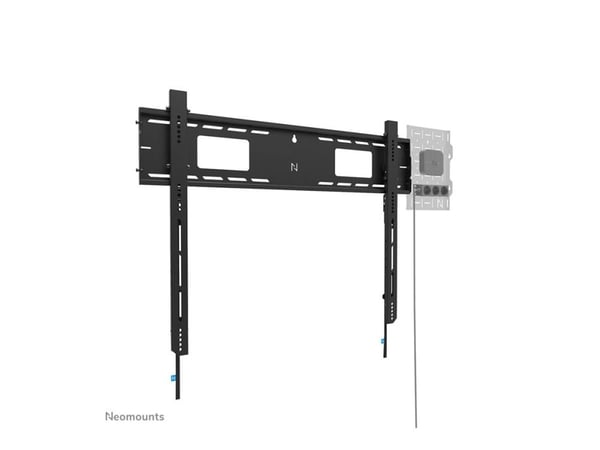 Neomounts LEVEL-750 - Monteringssett - for TV - tungt arbeid - låsbar - stål - svart - skjermstørrelse: 55"-98" - veggmonterbar