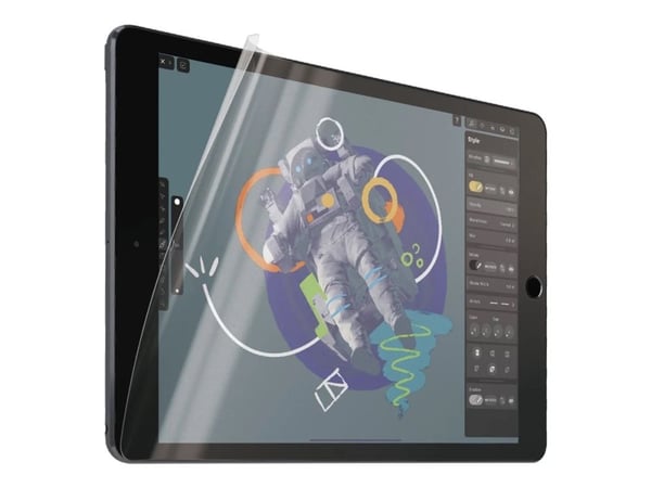 PanzerGlass - Skjermbeskyttelse for nettbrett - ultrabred passform - film - for Apple 10.2-inch iPad (7. generasjon, 8. generasjon, 9. generasjon)