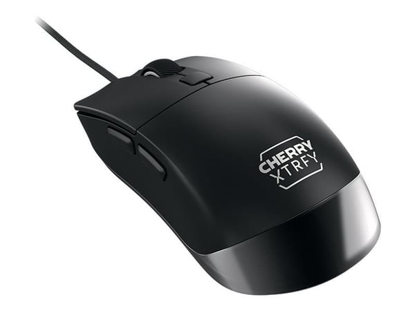 CHERRY Xtrfy M50 - Mus - ergonomisk - lettvekts - optisk - kablet - USB - svart