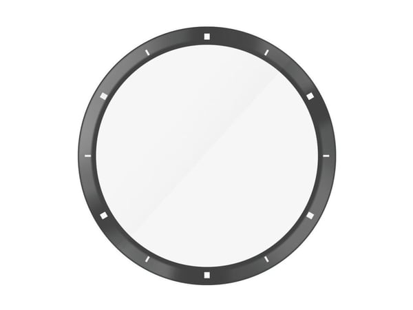 PanzerGlass - Skjermbeskyttelse for smart armbåndsur - glass - rammefarge svart - for Garmin Venu 3