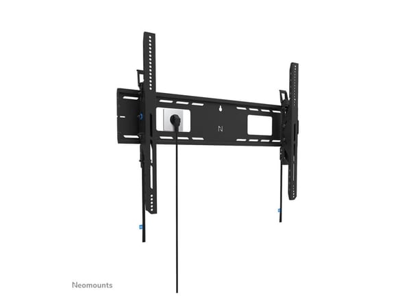 Neomounts LEVEL-750 - Monteringssett - for TV - tungt arbeid - låsbar - stål - svart - skjermstørrelse: 55"-98" - veggmonterbar