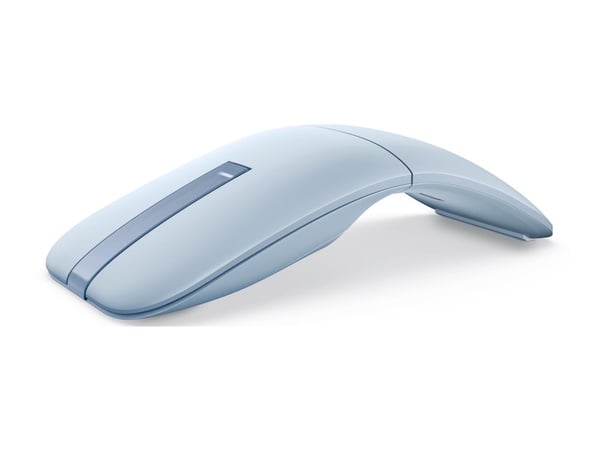 Dell MS700 - Mus - optisk LED - 2 knapper - trådløs - Bluetooth 5.0 LE - disblå - med 3 års Advanced Exchange Service