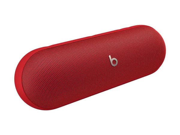 Beats Pill - kaiutin - kannettava - langaton - Bluetooth - sovellusohjattu - lausunto punainen