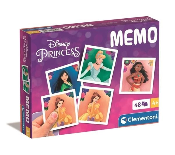Clementoni Memo Princess 2024, Kort Spill, Minne, 4 år
