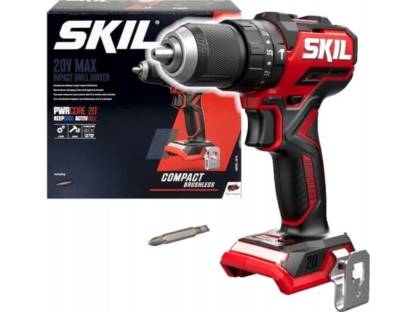 Skruetrækker/akkuverktøy Skil 3065 CA; 20 V (med batteri og koffert)