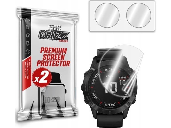 GrizzGlass GrizzGlass CeramicFilm keramisk folie for Garmin Fenix 6x / 6x Pro