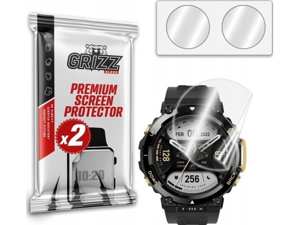 GrizzGlass keramisk film til Amazfit T-Rex 2