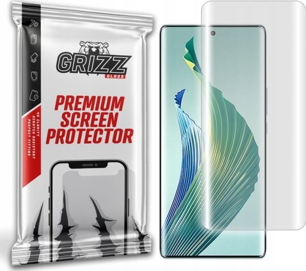 GrizzGlass hydrogelem/w film GrizzGlass Hydrofilm til Honor Magic5 Lite